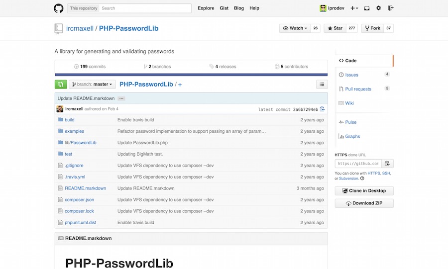 PHP-PasswordLib