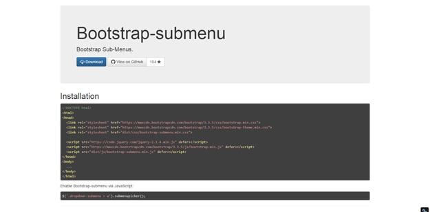 bootstrap-submenu