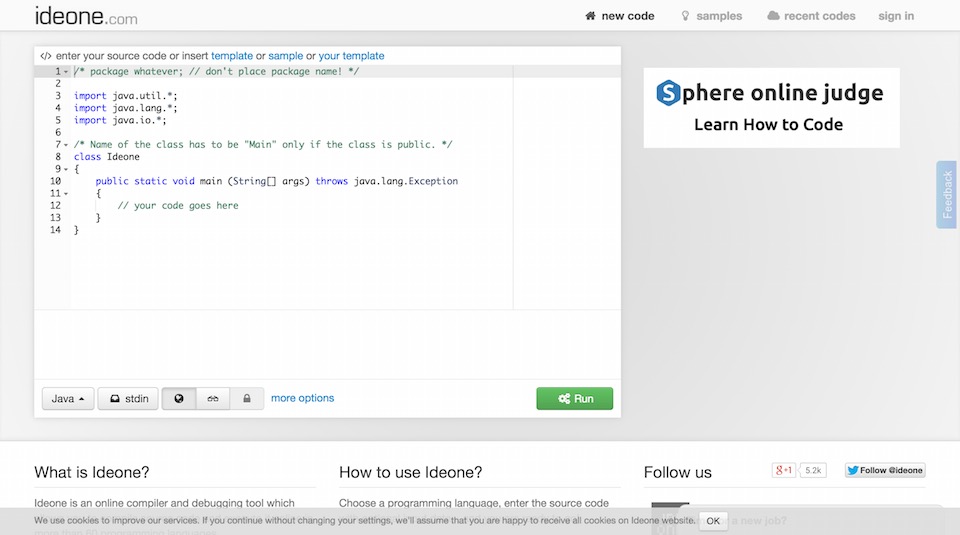 Online Collaborative Code Editor with Code Execution, Read-Only Mode