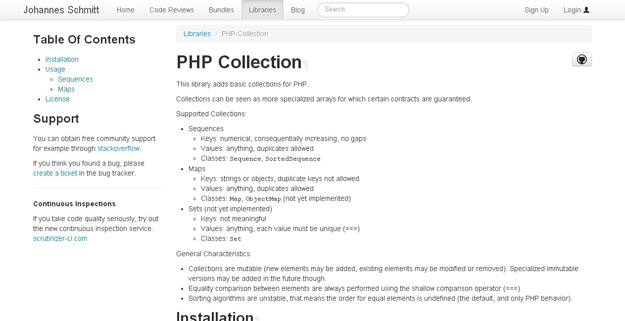 phpcollection