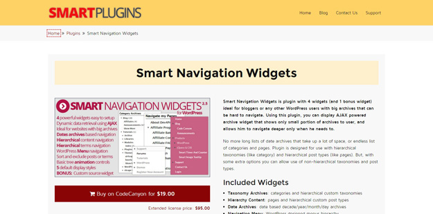 smart-navigation-widget