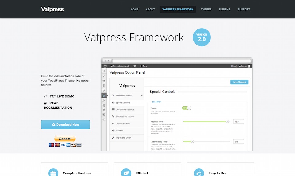 vafpress framework