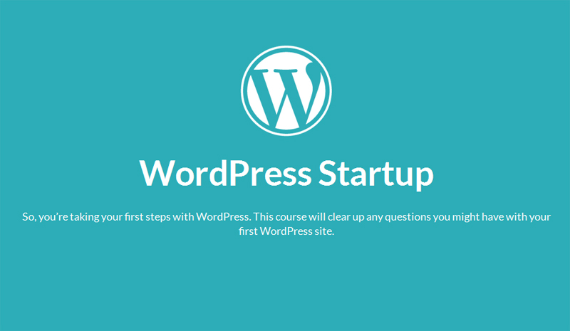 WordPress Startup tutorial